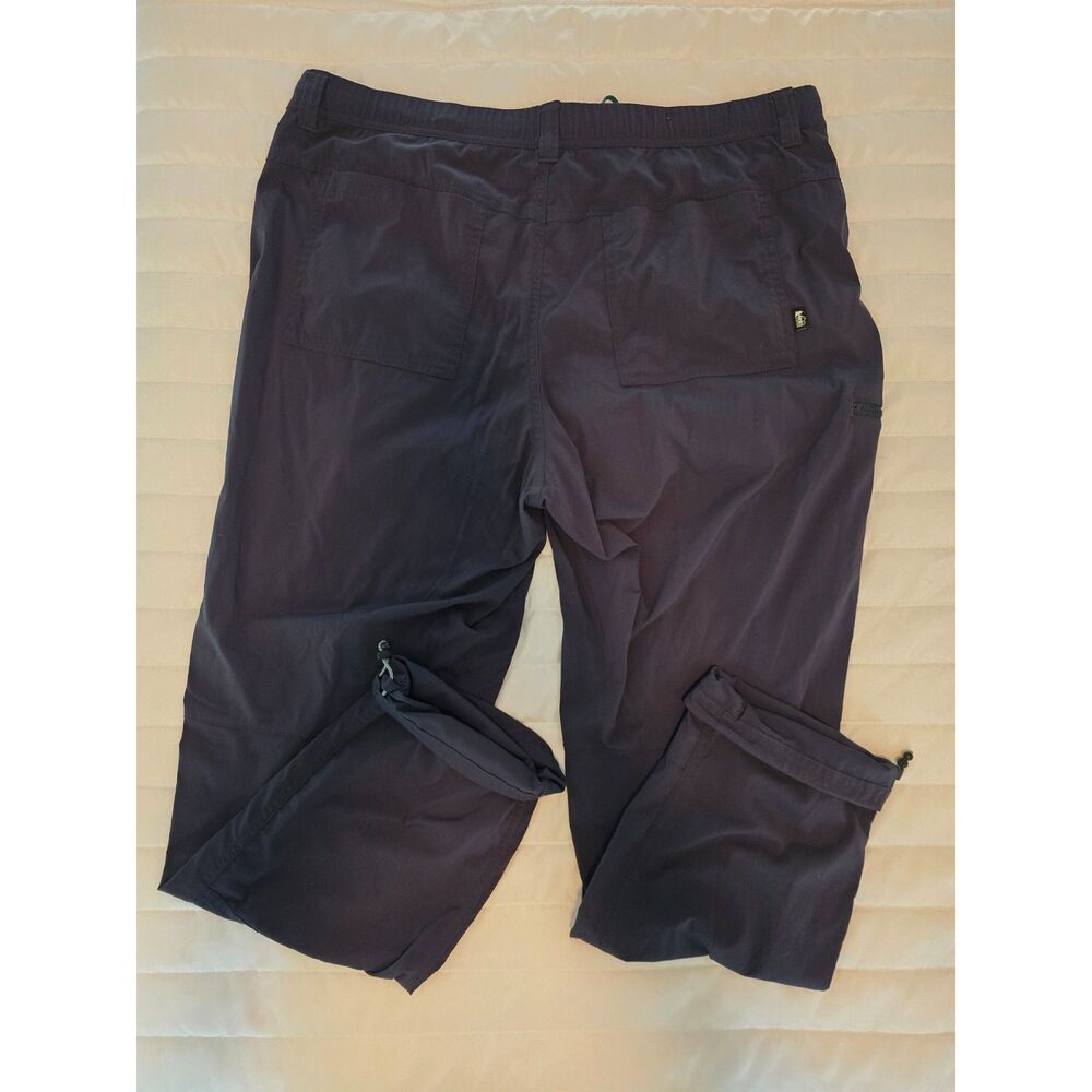 REI Co-op Women’s 16 Trailmade Hike Pant Straight Leg Cargo Navy Blue - Picture 2 of 8